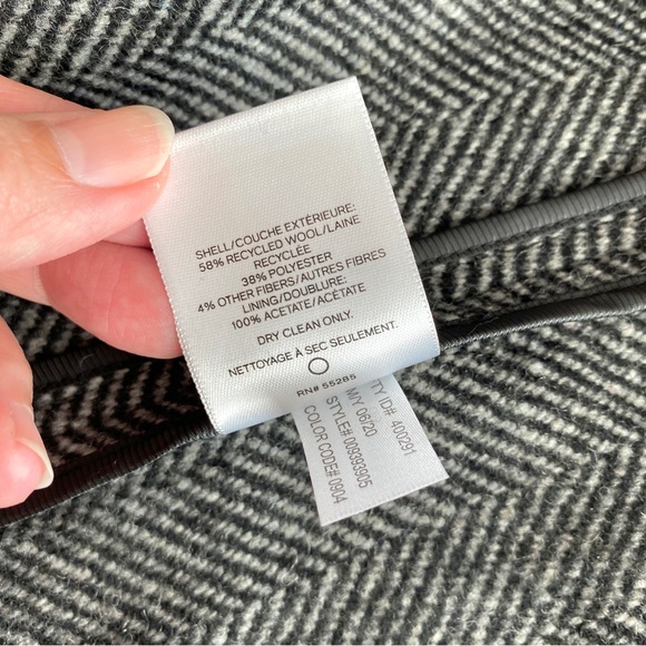 NWT Heavy Wool Blend Jacket express mens XL - Picture 9 of 10